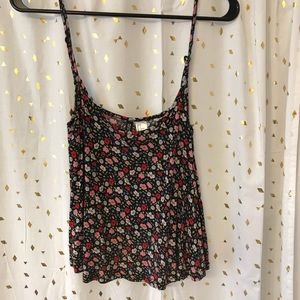 Floral crop top